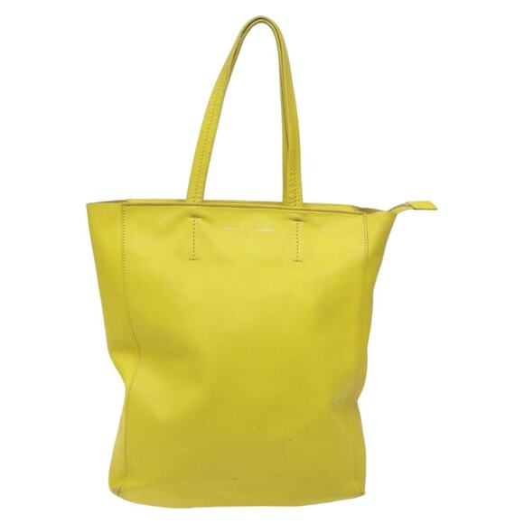 CELINE Hand Bag Leather Yellow - Picture 2 of 12